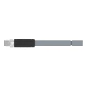 TE Connectivity Male 5 Way M12 to 5 Way Cable Assembly 1.5 m 63V Polyurethane Jacket Grey T41611B9L25-003