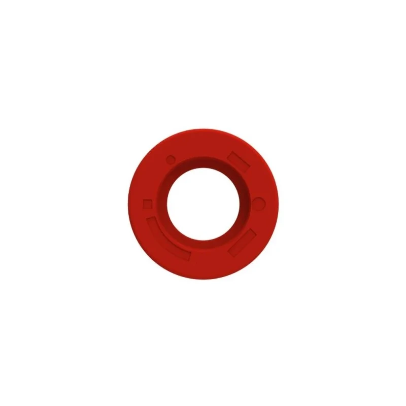 TE Connectivity Automotive Connector Seal Silicone Housing Red 33mm x 33mm x 15.5mm Screw Mount 2355151-2