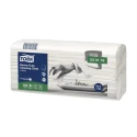 Tork White Heavy-Duty Non-Woven Fabric Cloths for Industrial Cleaning, Dry Use, Box of 105, 415 x 355 mm, Repeat Use 530179