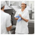 Tork White Heavy-Duty Non-Woven Fabric Cloths for Industrial Cleaning, Dry Use, Box of 105, 415 x 355 mm, Repeat Use 530179
