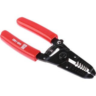 RS PRO Solid Insulated Wire Stripper, 0.8 to 2.6 mm, 155mm Overall 540-1492