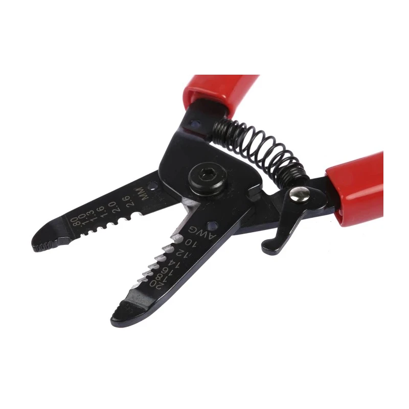 RS PRO Solid Insulated Wire Stripper, 0.8 to 2.6 mm, 155mm Overall 540-1492