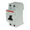 ABB Residual Current Circuit Breaker FH200 Series 63A, 2-Pole, 30mA Trip Sensitivity, Type AC, 400V AC FH200
