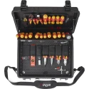Wiha 83 Piece Electrician Tool Kit with XL Competence Case VDE 1000V Approved 40523