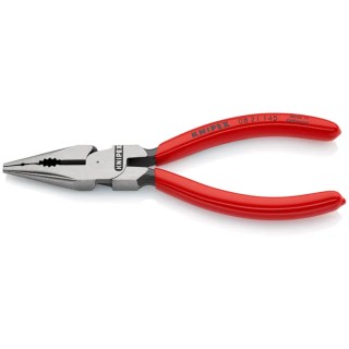 Knipex Combination Plier, 145mm Overall Length, Vanadium Electric Steel, Polished Finish 08 21 145