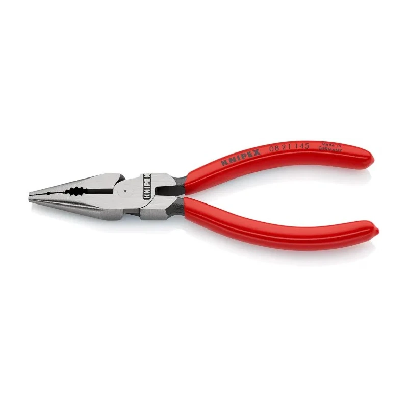 Knipex Combination Plier, 145mm Overall Length, Vanadium Electric Steel, Polished Finish 08 21 145