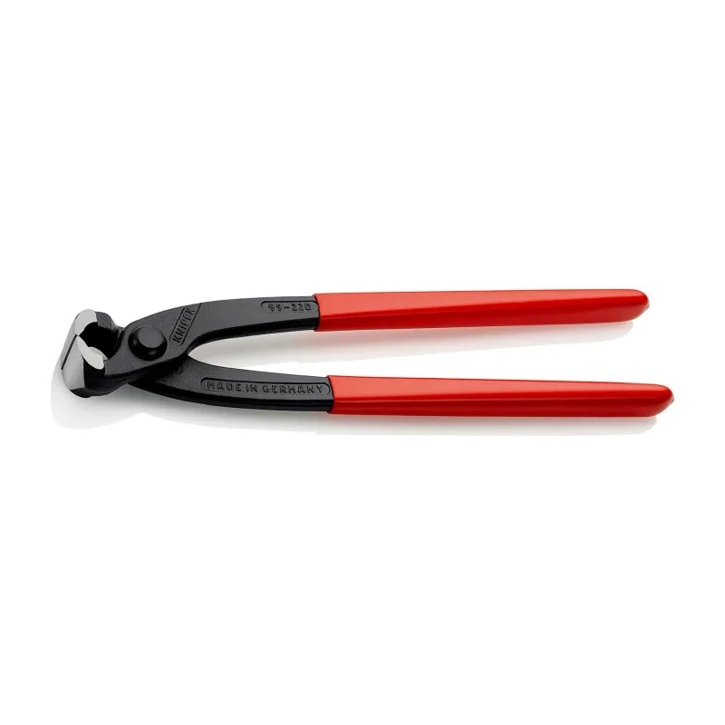 Knipex Bevel Concreters Nipper Russian Plier Tool Steel Jaw 2.4mm Cutting Capacity 220mm 99 01 220