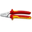 Knipex VDE 1000V Approved Twin Cutting Edge Cable Cutter 160mm 15mm Cutting Capacity 95 16 160