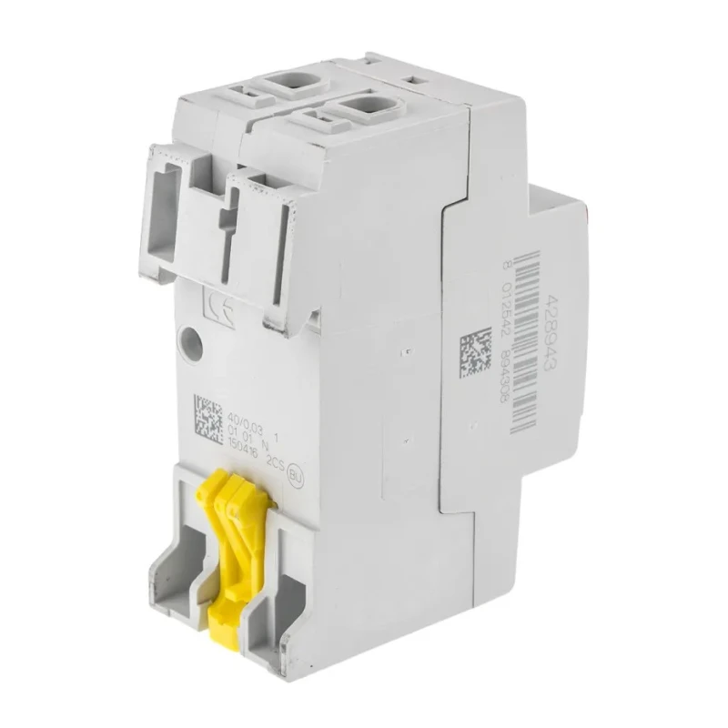 ABB Residual Current Circuit Breaker 40A 2-Pole 30 mA Type AC 400V AC FH200 2CSF202006R1400 FH202 AC-40/0,03