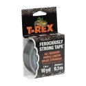 T-REX Cloth Tape 25mm Width x 9.14m Length Grey Backing Cloth Natural Rubber Adhesive, Thickness 1.49mm, Tensile 241330
