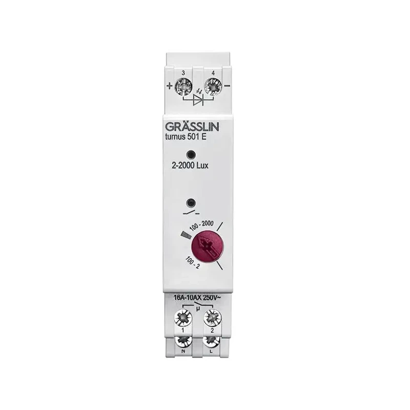 Grasslin Analogue DIN Rail Time Switch 230V ac 18.18.0014.1