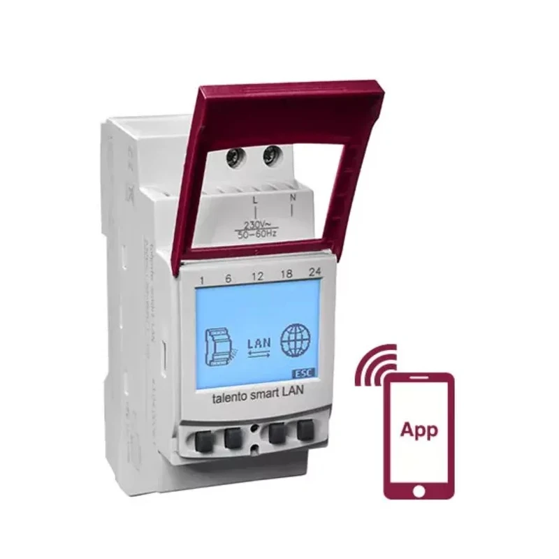 Grasslin Analogue DIN Rail Time Switch 230V AC 1 Channel 15min Segment Length 43.04.0006.1