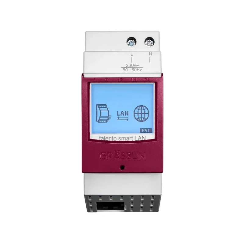 Grasslin Analogue DIN Rail Time Switch 230V AC 1 Channel 15min Segment Length 43.04.0006.1