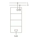 Grasslin Analogue DIN Rail Time Switch 230V AC 1 Channel 15min Segment Length 43.04.0006.1