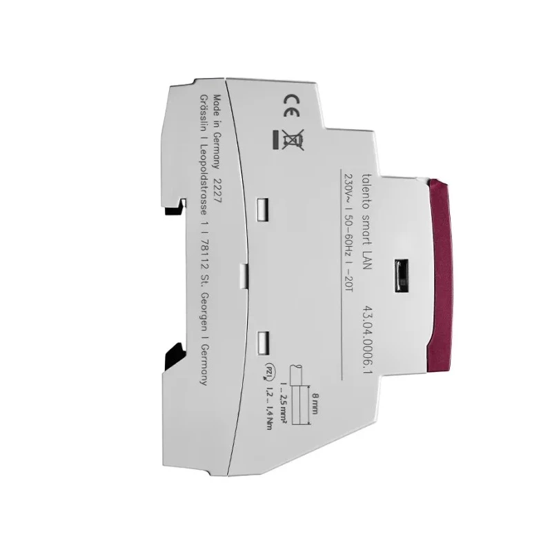 Grasslin Analogue DIN Rail Time Switch 230V AC 1 Channel 15min Segment Length 43.04.0006.1