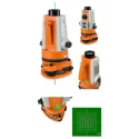 geo-FENNEL Green Plumbing Laser 525 nm Laser Colour, Battery Powered IP54 Waterproof Plumbing Laser 310100