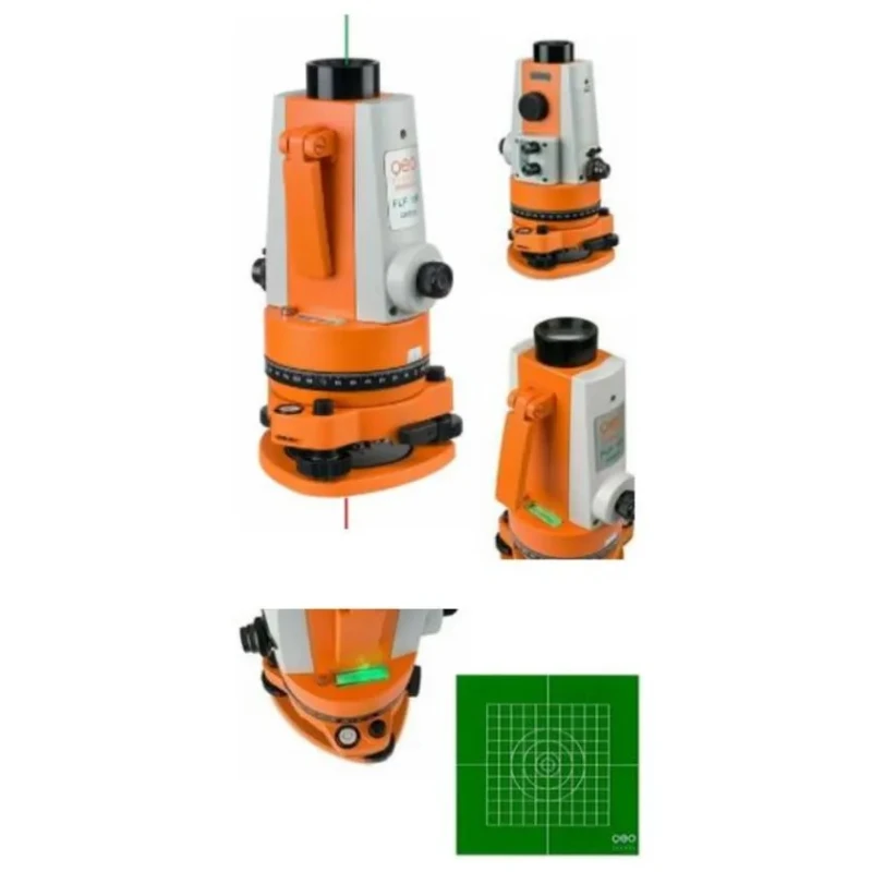 geo-FENNEL Green Plumbing Laser 525 nm Laser Colour, Battery Powered IP54 Waterproof Plumbing Laser 310100