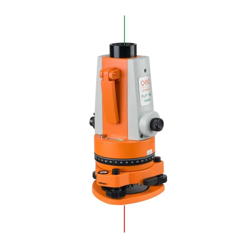 geo-FENNEL Green Plumbing Laser 525 nm Laser Colour, Battery Powered IP54 Waterproof Plumbing Laser 310100