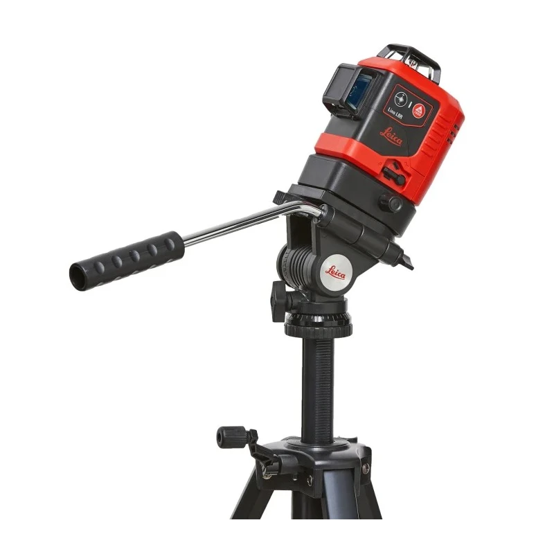 Leica L6R 635 nm Red Laser Level 25 m Working Range Pendulum Self-Leveling IP54 781g 912969