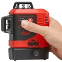 Leica L6R 635 nm Red Laser Level 25 m Working Range Pendulum Self-Leveling IP54 781g 912969