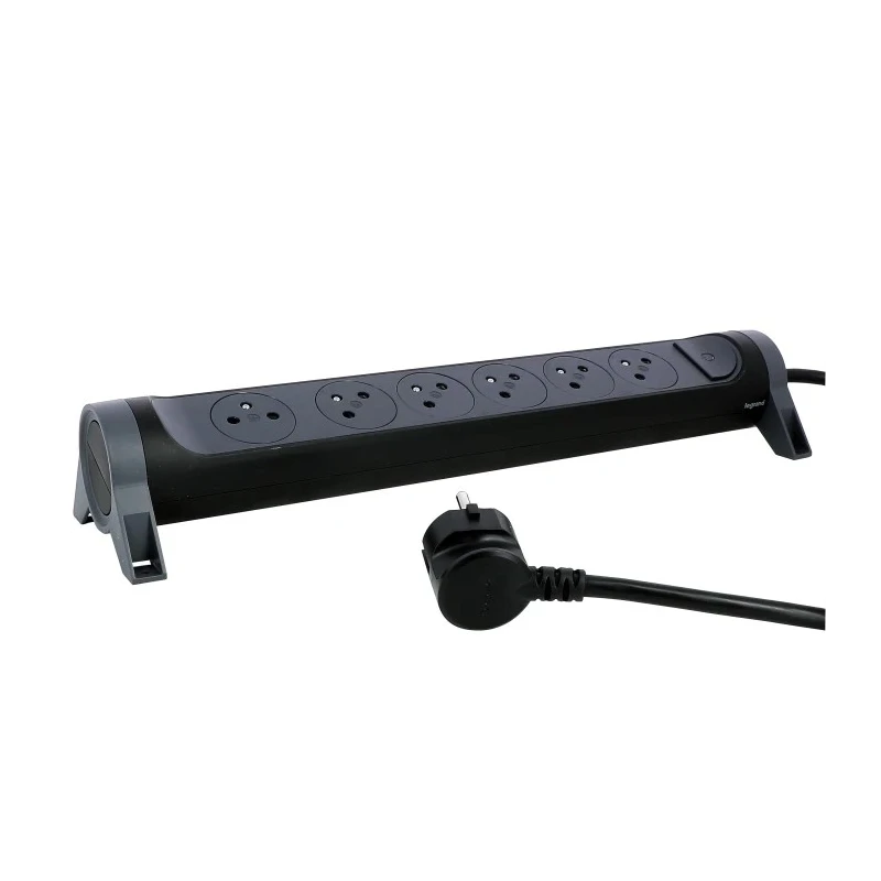 Legrand Extension Lead 3 m Cable Length 6 Socket Type E 16 A 3680 W Power 50 Hz Frequency 049463