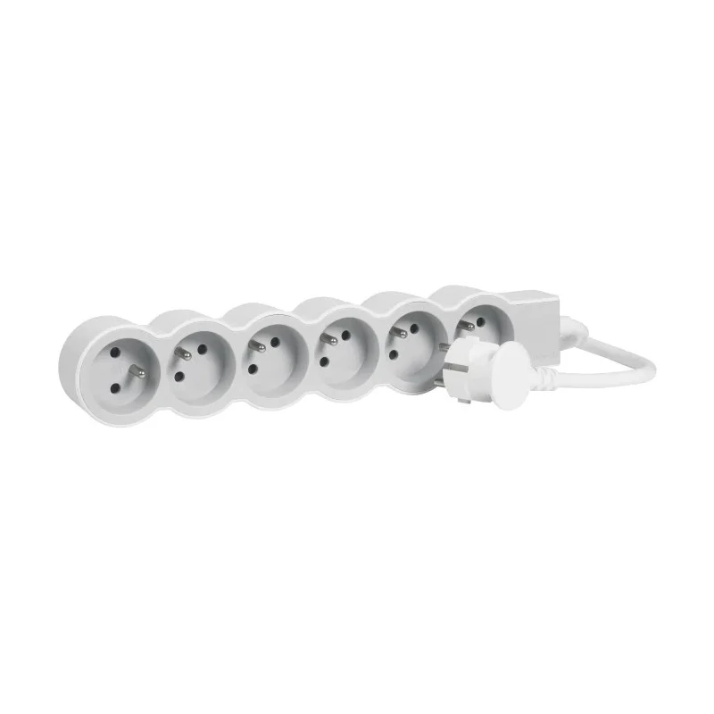 Legrand 1.5 m 6 Socket Type E Extension Lead 230 V, 16 A, 3680 W, RoHS Compliant 049484