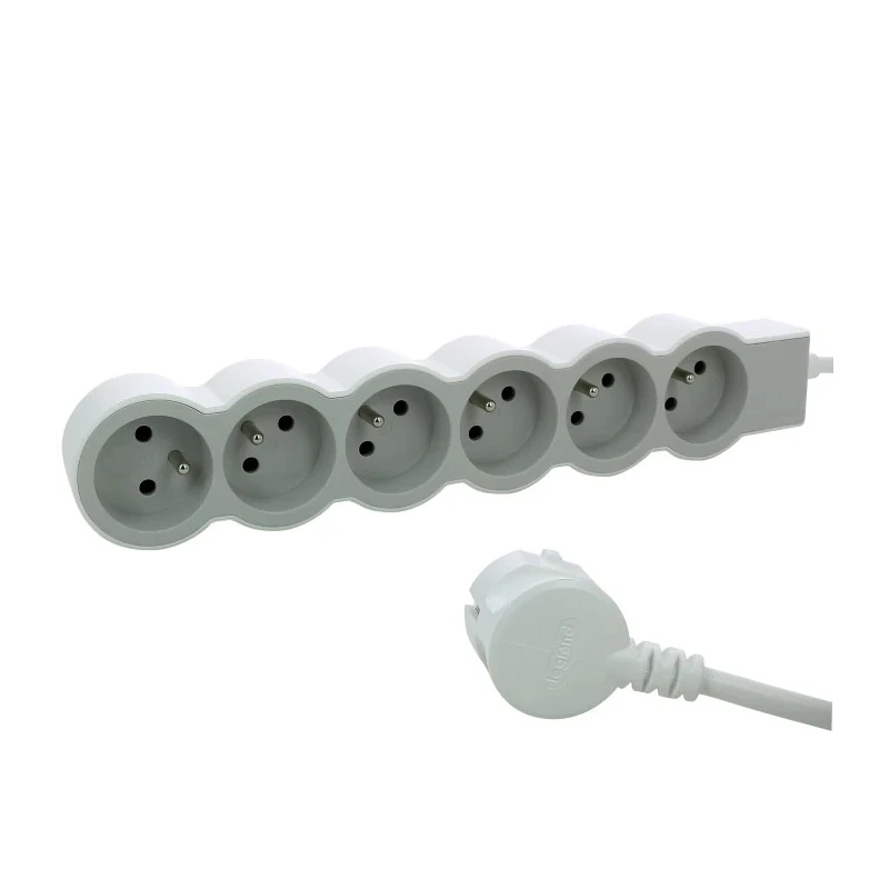Legrand 1.5 m 6 Socket Type E Extension Lead 230 V, 16 A, 3680 W, RoHS Compliant 049484