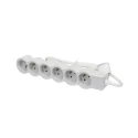 Legrand 1.5 m 6 Socket Type E Extension Lead 230 V, 16 A, 3680 W, RoHS Compliant 049484