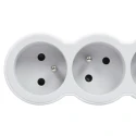Legrand 1.5 m 6 Socket Type E Extension Lead 230 V, 16 A, 3680 W, RoHS Compliant 049484