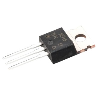 Vishay N-Channel Power MOSFET 10A, 400V Enhancement Mode, TO-220AB Package IRF740PBF