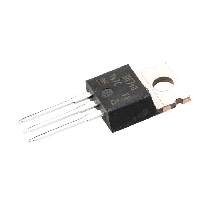 Vishay N-Channel Power MOSFET 10A, 400V Enhancement Mode, TO-220AB Package IRF740PBF