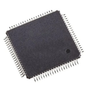Microchip 8-bit PIC18 Microcontroller 80 MHz 32kB FLASH 80-Pin TQFP PIC18F8520-I/PT