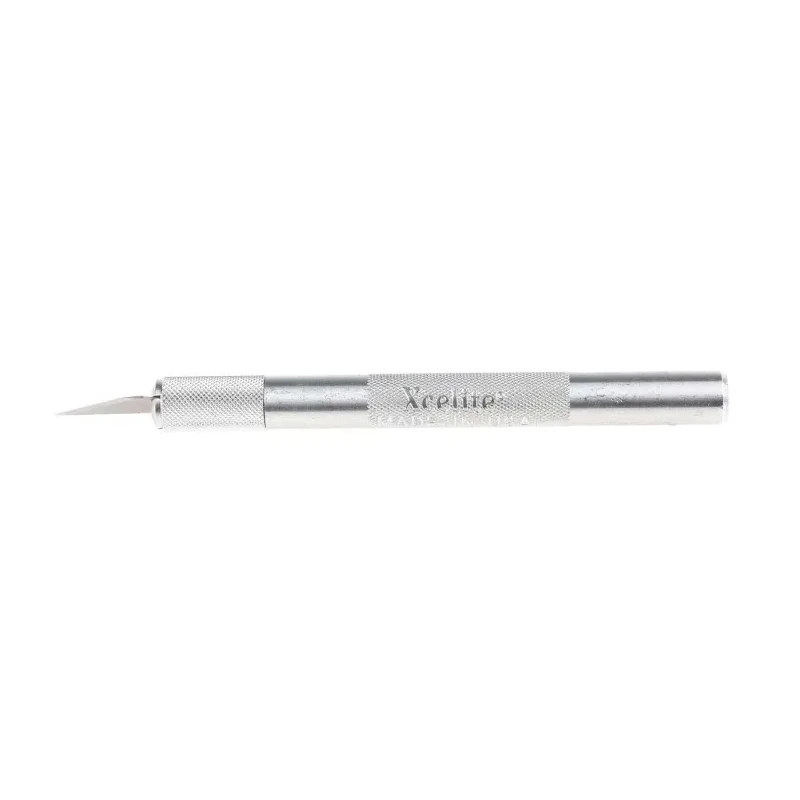 Weller Xcelite Replacement Pointed Craft Knife Blades 146mm Aluminium Handle Compatible Set of 5 XNB205