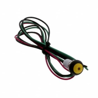 TE Connectivity PB6 Series Illuminated Push Button Switch On-Off Panel Mount 1 NO Yellow LED IP68 PB6B2FM5M1CAL05S500