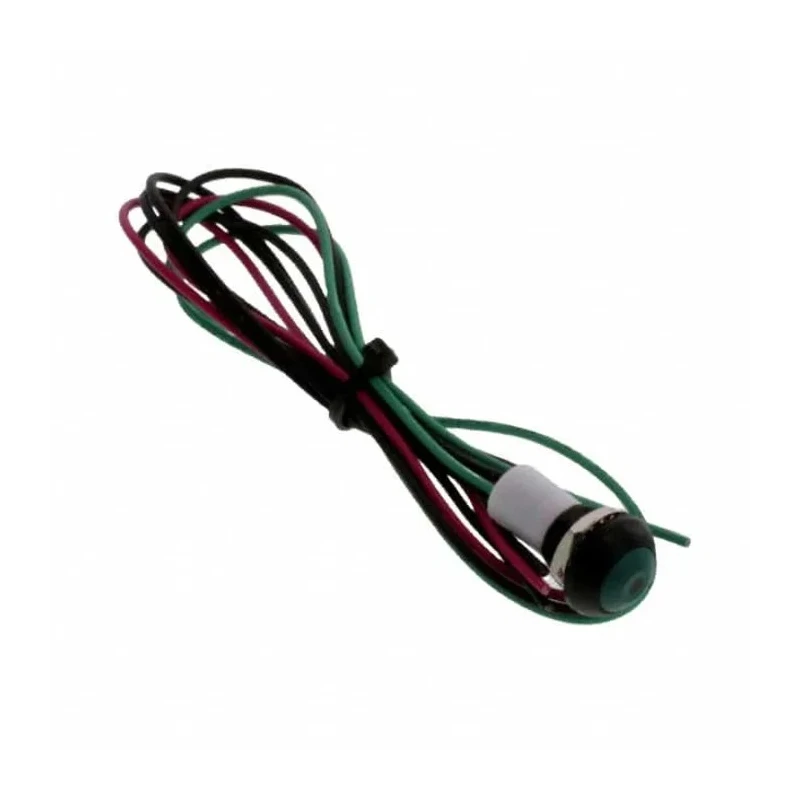 TE Connectivity PB6 Series Illuminated Push Button Switch On-Off Panel Mount 1 NO Red LED IP68 PB6B2FM5M1CAL03Y500