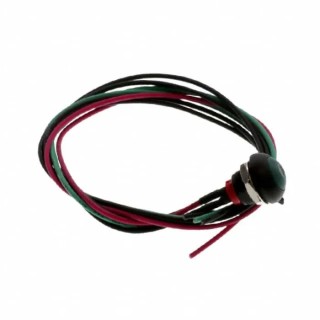 TE Connectivity PB6 Series Illuminated Push Button Switch, On-Off, Panel Mount, 1 NO Contact, Green LED PB6B2FM6M1CAL06Y500