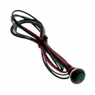 TE Connectivity PB6 Series Illuminated Push Button Switch, On-Off, Panel Mount, 1 NO Contact, Blue LED PB6B2FM6M1CAL07Y500