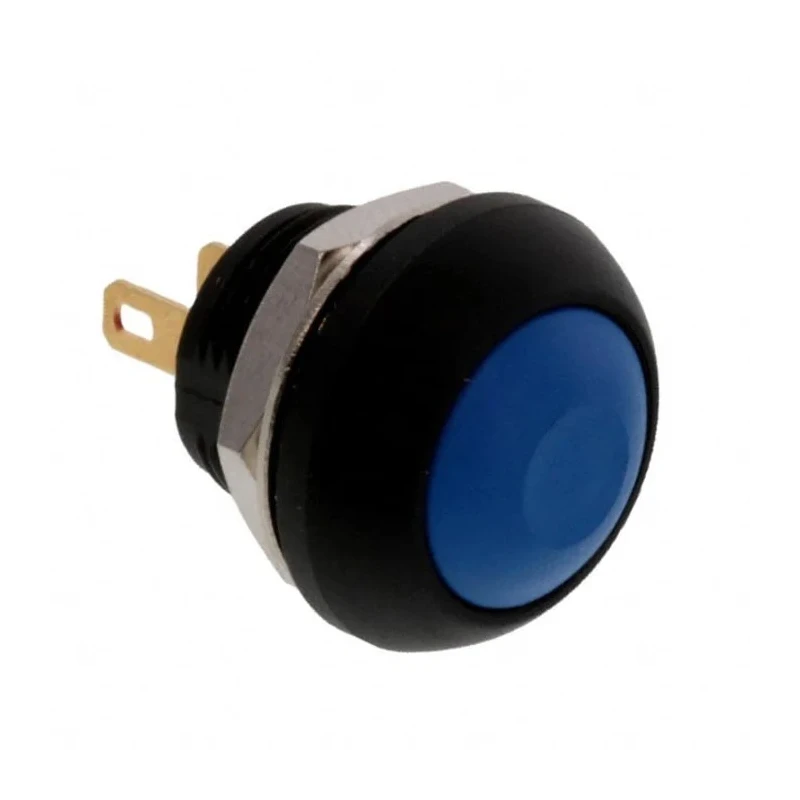 TE Connectivity PB6 Series Push Button Switch On-Off Panel Mount with 1 Normally Open Contact IP68 PB6B2FM7M2CAL00