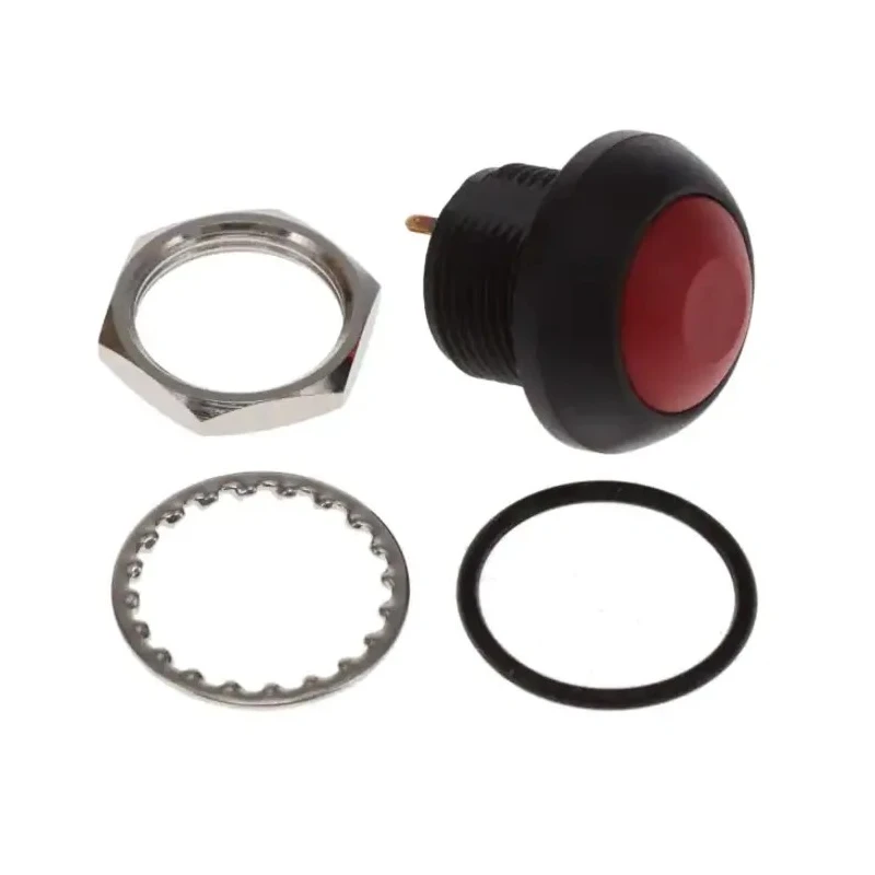 TE Connectivity PB6 Series Push Button Switch, On-Off, Panel Mount, 1 NO Contact, IP68 Rated PB6B2HS3M1CAL00Y500