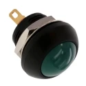 TE Connectivity PB6 Series Push Button Switch On-Off Panel Mount Green Round Cap IP68 PB6B2RS6M2CAL00
