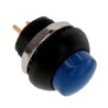 TE Connectivity Push Button Switch, On-Off, Panel Mount, 1 NO Contact, IP68, Blue Actuator PB6B2HS7M4CAL00