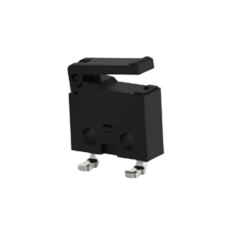 TE Connectivity Lever Snap Action Micro Switch, Left Angle PCB Terminal, 500mA, 30 V dc, SPST SAJ405XHL0N30SNCSLQ