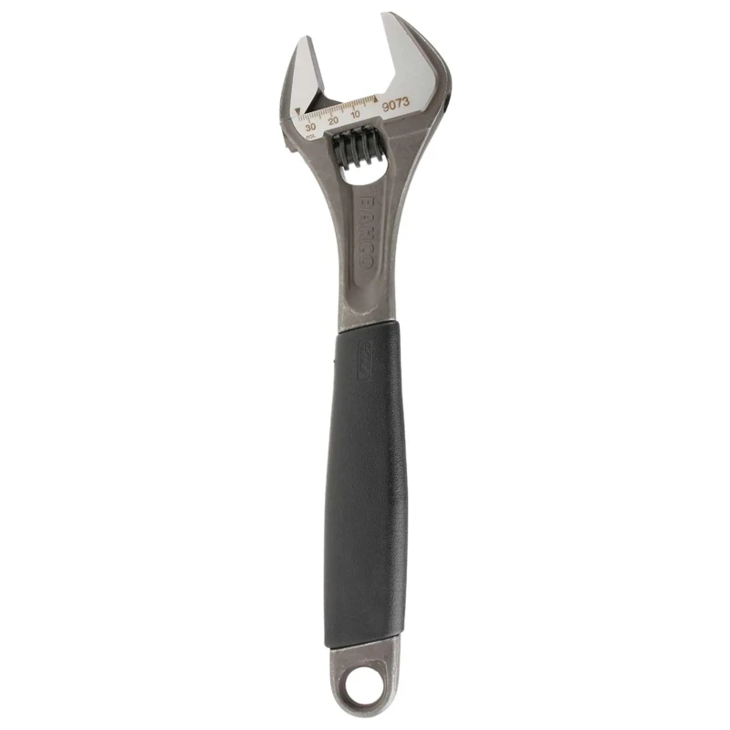 Bahco 34 mm Jaw Capacity Adjustable Spanner 308mm Overall Length Plastic Handle 9073