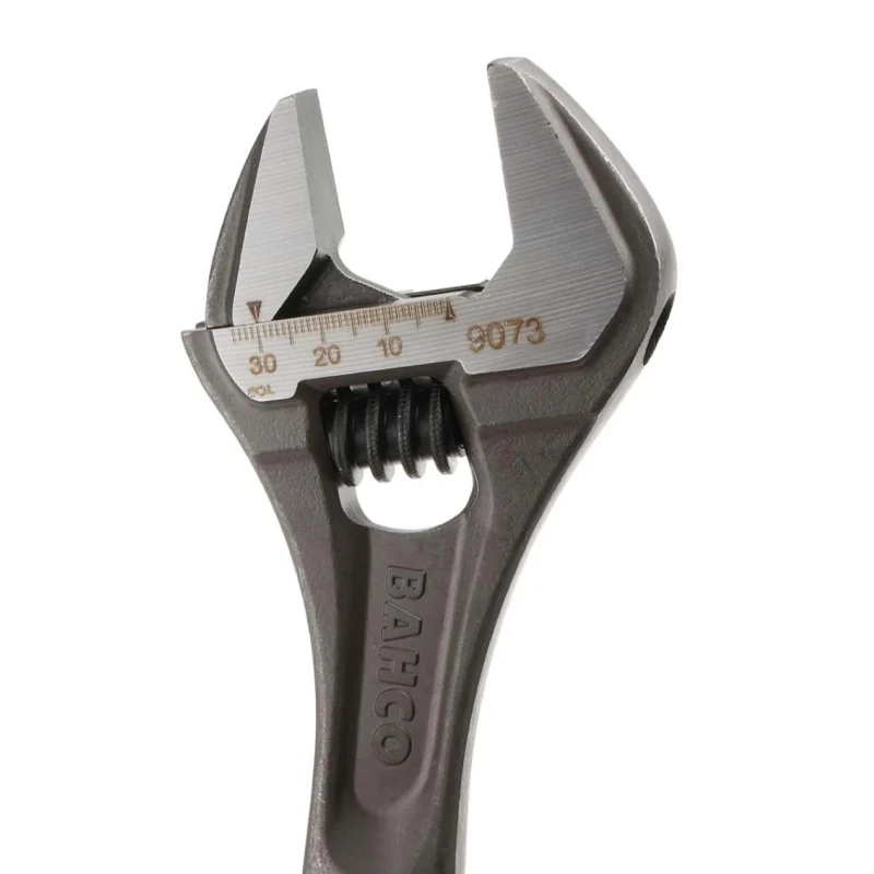 Bahco 34 mm Jaw Capacity Adjustable Spanner 308mm Overall Length Plastic Handle 9073