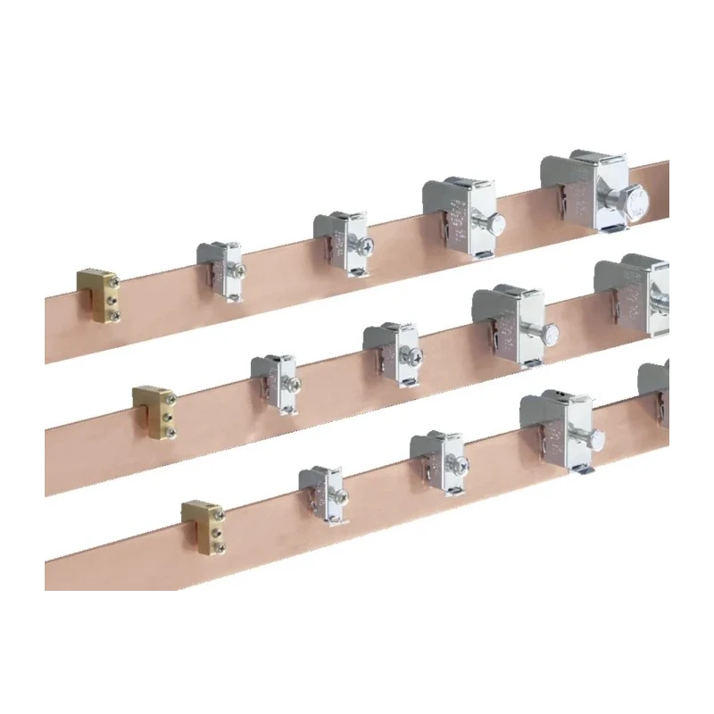 Rittal SV 3457 Series Sheet Steel Clamp for Busbar Systems 10.5mm 3457500