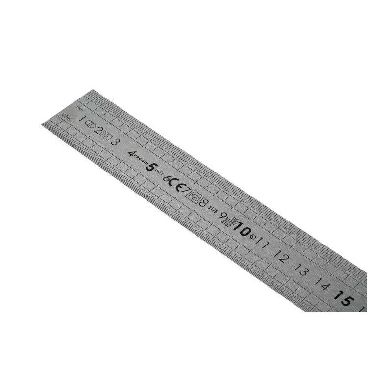 Facom Stainless Steel Metric Ruler 500 mm Length 30 mm Width UKAS Calibration dela.1056.500