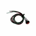 TE Connectivity PB6 Series Illuminated Push Button Switch, On-Off, Panel Mount, 1 NO Contact, White LED PB6B2FM3M1CAL01S500