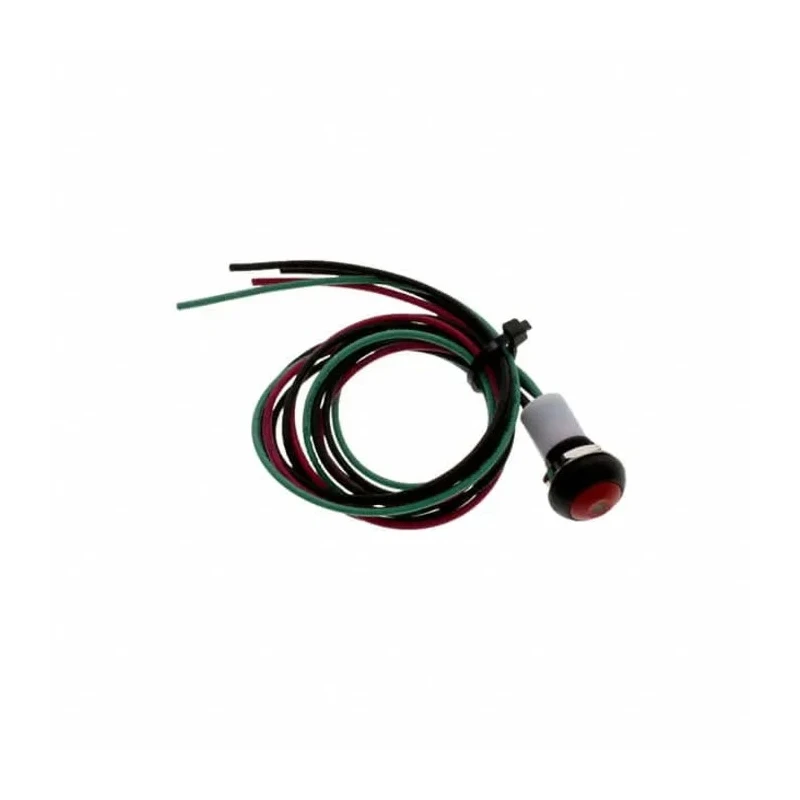 TE Connectivity PB6 Series Illuminated Push Button Switch, On-Off, Panel Mount, 1 NO Contact, White LED PB6B2FM3M1CAL01S500
