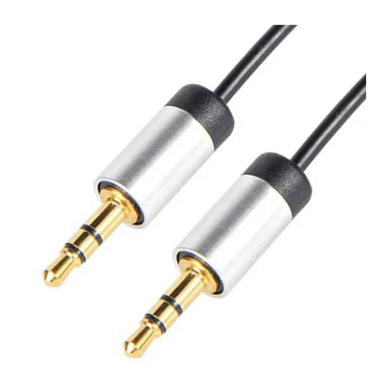 Okdo Male 3.5 mm Stereo Jack to Male 3.5 mm Stereo Jack Auxiliary Cable Black 3 m JJ3.5A-3