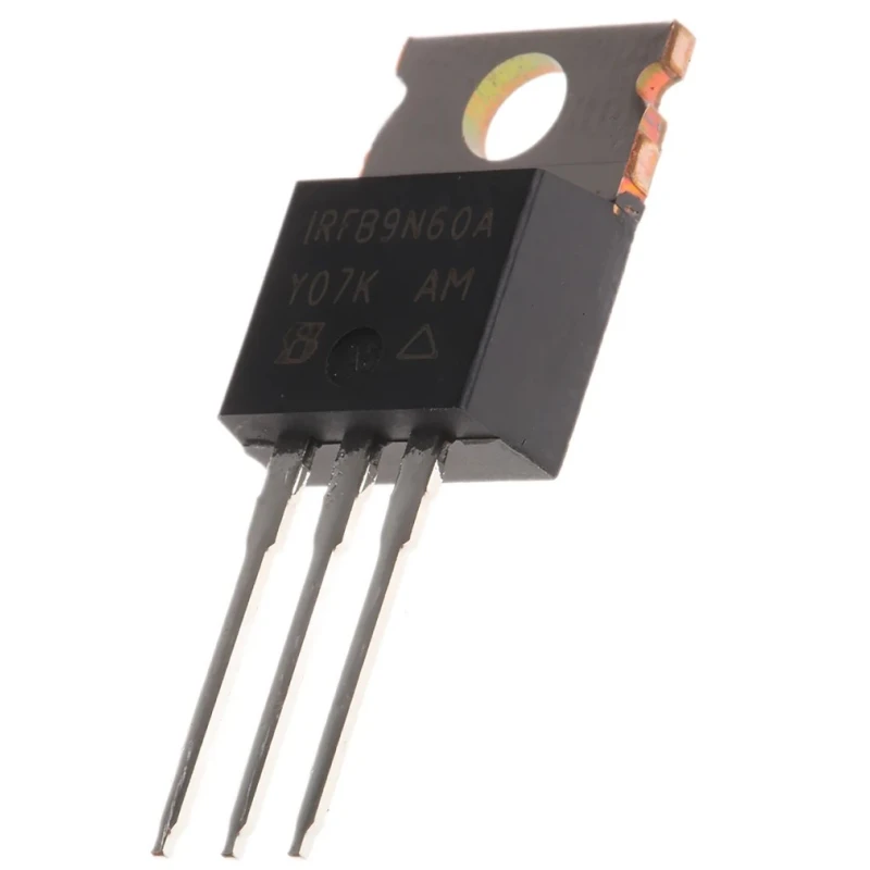 Vishay High-Voltage N-Channel Power MOSFET 600 V, 9.2 A Continuous Drain Current, 170 W Pd, TO-220AB Package IRFB9N60APBF